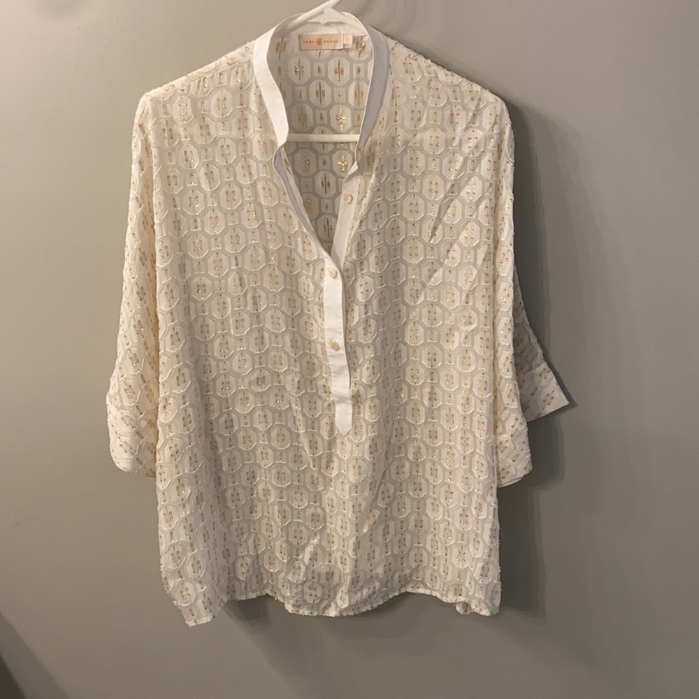 Tory Burch Sheer Tunic